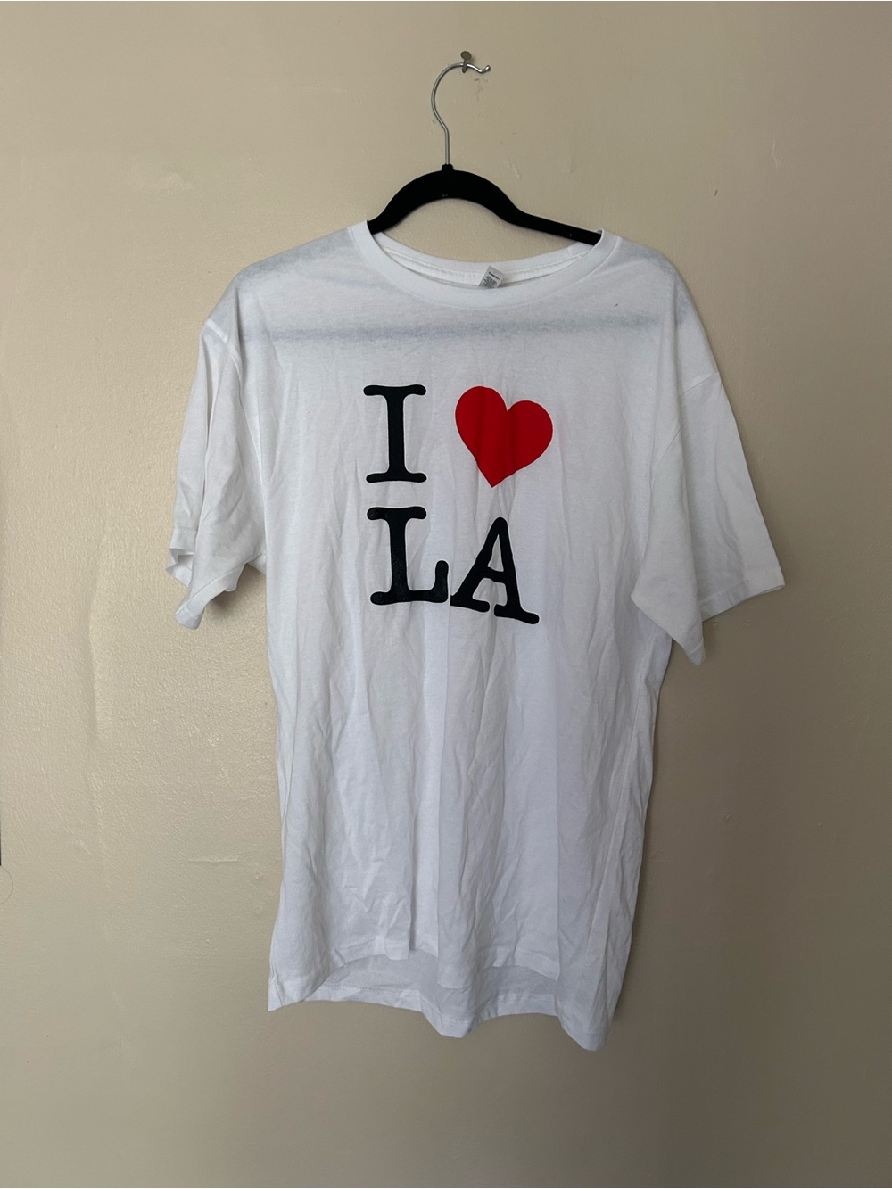 I Heart LA White Graphic Tee - Unbranded